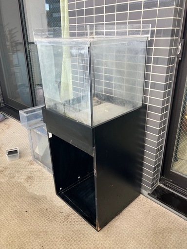【水槽】450mmキューブオーバーフロー