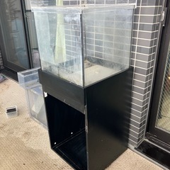 【水槽】450mmキューブオーバーフロー