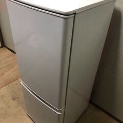 MITSUBISHI 2ドア冷凍冷蔵庫 146L  2021年製　美品だけど　【糸島市内 送料無料】　73020-2-010の画像