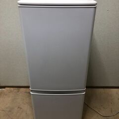 送料込み＊MITSUBISHI 2ドア冷凍冷蔵庫 146L  2021年製　美品だけど　【糸島市内 送料無料】　73020-2-010