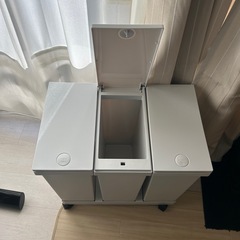 横型3分別プッシュペールワゴンの画像