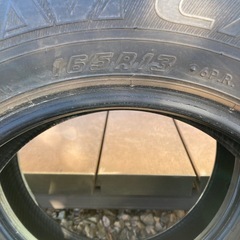 🛞中古スタッドレス✨165R13LT 6PR✨アゲバン🚗アゲトラ🚚バリ山❗️激安❗️ の画像