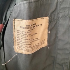 【ヴィンテージ】アメリカ軍トレンチコートの画像