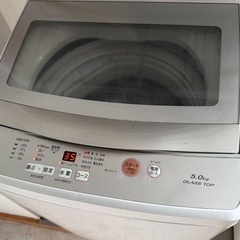 2021年製AQUA 洗濯機容量5キロの画像
