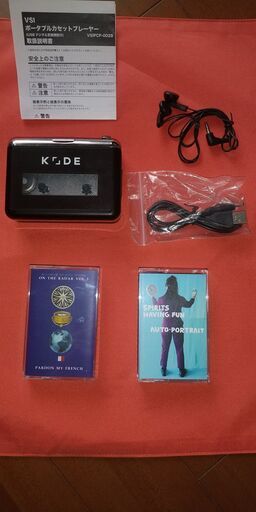 【お話し中】カセットプレーヤー　レアなKODEロゴ