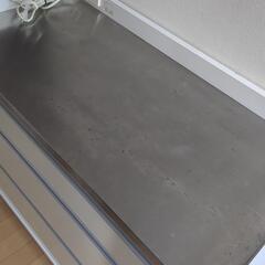 キッチン収納　スライド引出の画像