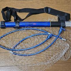 ランディングネット4m(振り出しタイプ、タモジョイント付き)の画像