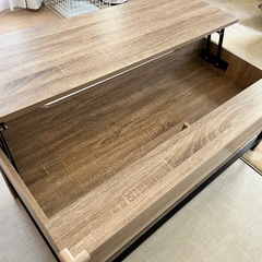 リフトアップテーブル 天板昇降式の画像