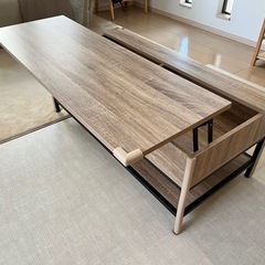 リフトアップテーブル 天板昇降式