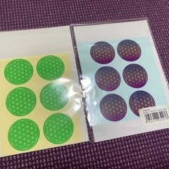 未開封 フラワーオブライフ ステッカー 
