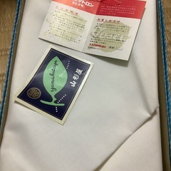 カッターシャツを仕立てる白い布、必要な方にお譲りします。