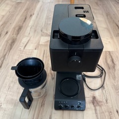 ツインバード ミル付き全自動コーヒーメーカーCM-D465B