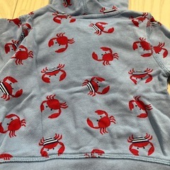 ベビーギャップ🦀パーカー80の画像