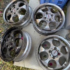 15インチ　アルミホイール　ジャンク