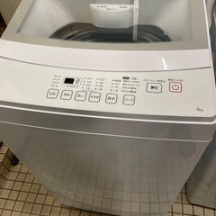 2024年　ニトリ　洗濯機　6キロ　白　②