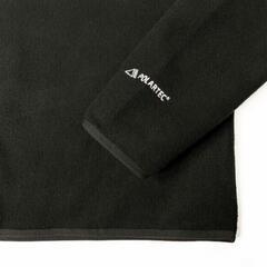 🔴【正規未使用品】THE NORTH FACE◆ALPINE POLARTEC 100 1/2-ZIP JACKET フリース ハーフジップ US限定 軽量(S)黒 の画像