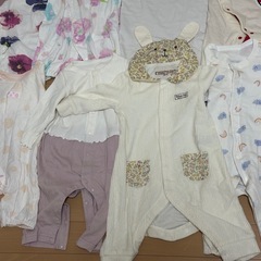 再度お値下げしました❣️②ベビー服ロンパース70サイズ　まとめ売りの画像