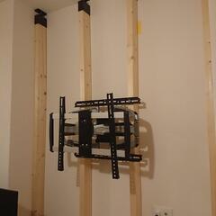 43インチ液晶テレビ+Chromecast＋壁掛けアームセットの画像