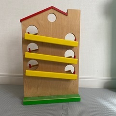 カラコロツリー 木のおもちゃ ボール 知育玩具の画像