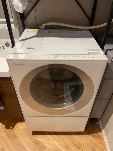 ドラム式洗濯乾燥機 パナソニック Cuble NA-VG720L 乾燥機能のみ難アリ 