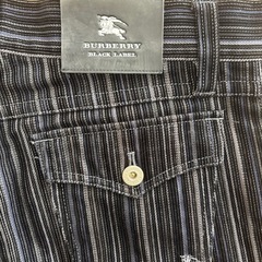 新品未使用バーバリーブラックレーベルパンツメンズの画像