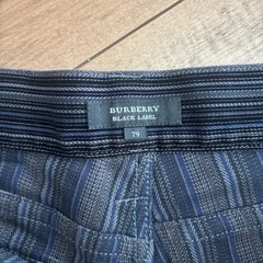 新品未使用バーバリーブラックレーベルパンツメンズの画像