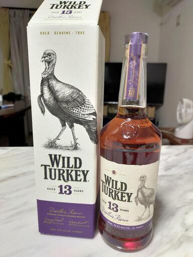 ワイルドターキー 13年　終売品　品目　ウイスキー　 ディスティラーズリザーブ 700ml \n\n