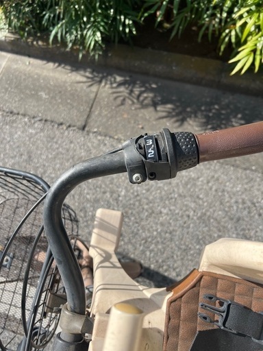 中古　自転車　子供乗せ付き