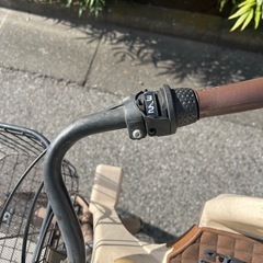 中古　自転車　子供乗せ付きの画像