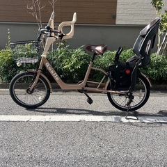 中古　自転車　子供乗せ付きの画像