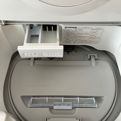 2017年式 5.5kg SHARP 洗濯機 ES-TX5SC-Wの画像