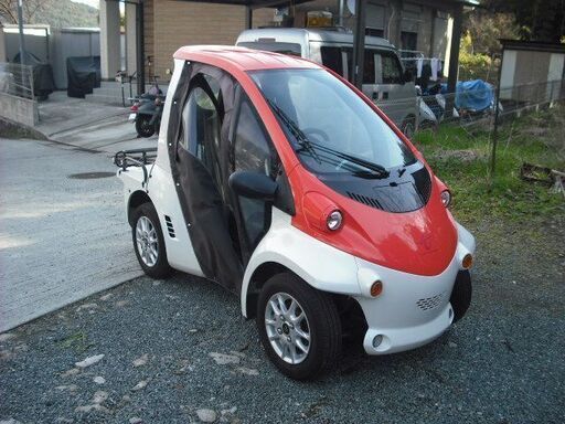 TOYOTA 超小型  EV COMS 電動ミニカー コムス (TAK30) オレンジ/ホワイト