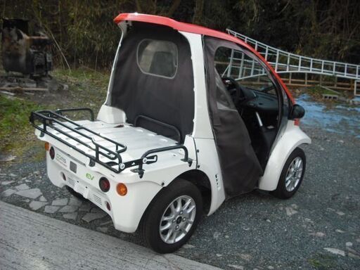 TOYOTA 超小型  EV COMS 電動ミニカー コムス (TAK30) オレンジ/ホワイト