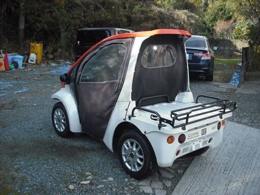 TOYOTA 超小型  EV COMS 電動ミニカー コムス (TAK30) オレンジ/ホワイト