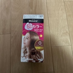 泡の白髪染め