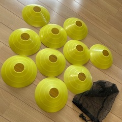 スポーツ用　マーカー　コーン　サッカーなどに　トレーニングの画像