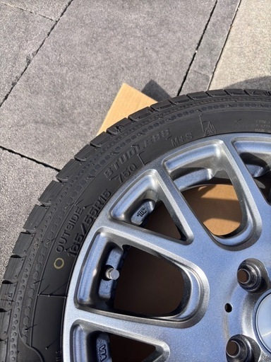 165/55R15スタッドレス.ホイールセット