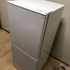 【ニトリ】2ドア 冷凍冷蔵庫 106L NTR-106WH 8971541 2021年 耐熱100℃天板 引き出し式冷凍室 シングルライフ オフィス　【糸島市内 送料無料】73001-1-065の画像