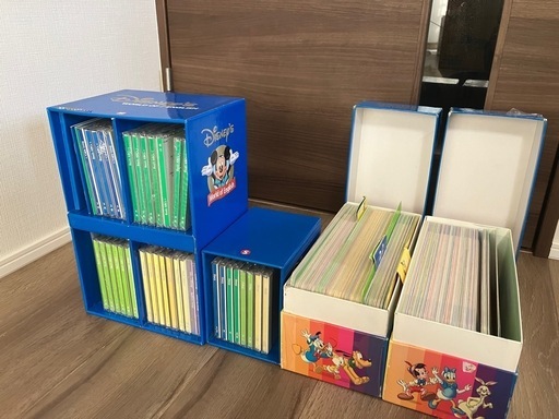 ディズニーイングリッシュのCDとトークカード