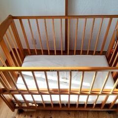 引取り頂ける方　ベビーベッド(新生児〜体重20㌔迄)