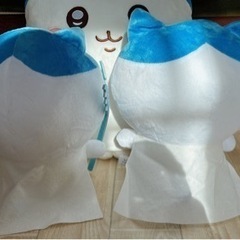 ハチワレ　ぬいぐるみセットの画像