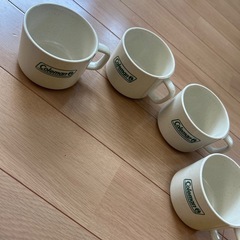 コールマン　カップ　4個セット　コップ　Coleman キャンプ...