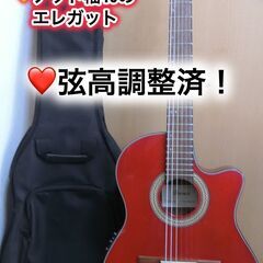 ❤️弦高調整済！「IBANEZ GA30TCE-TRD エレガット」＋専用ケース＋シールド