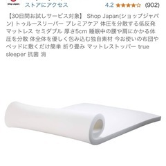 True Sleeper マットレストッパーの画像