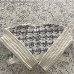 ラグナムーン　ニット　冬　チェックの画像