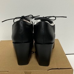 OZOC チャンキーヒールレースアップシューズの画像