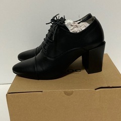 OZOC チャンキーヒールレースアップシューズの画像