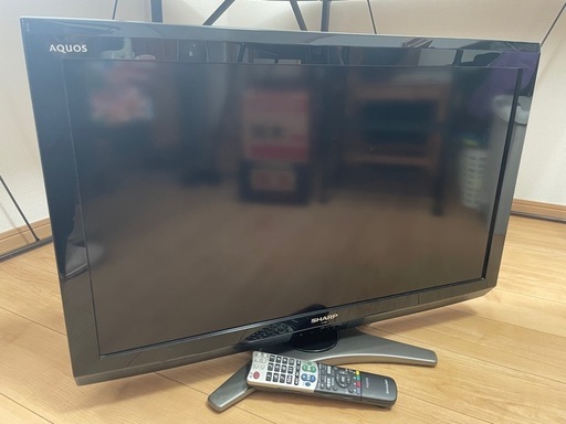 【受渡確定】32型テレビSHARP AQUOS