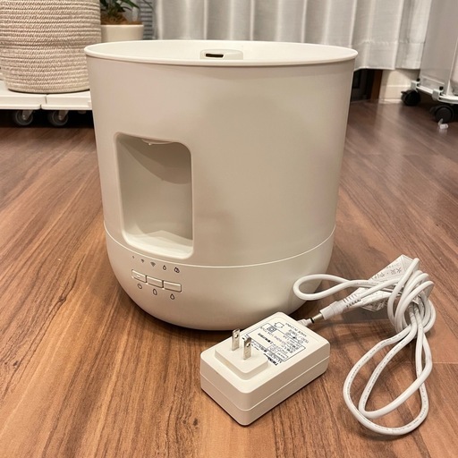 【決まりました】無印良品　加湿器　超音波アロマディフ  ユーザー・大(加湿機能付)