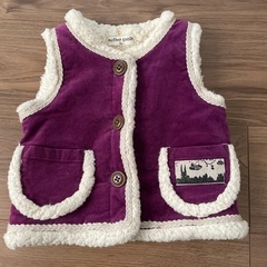 90センチ ベストモコモコ暖かい